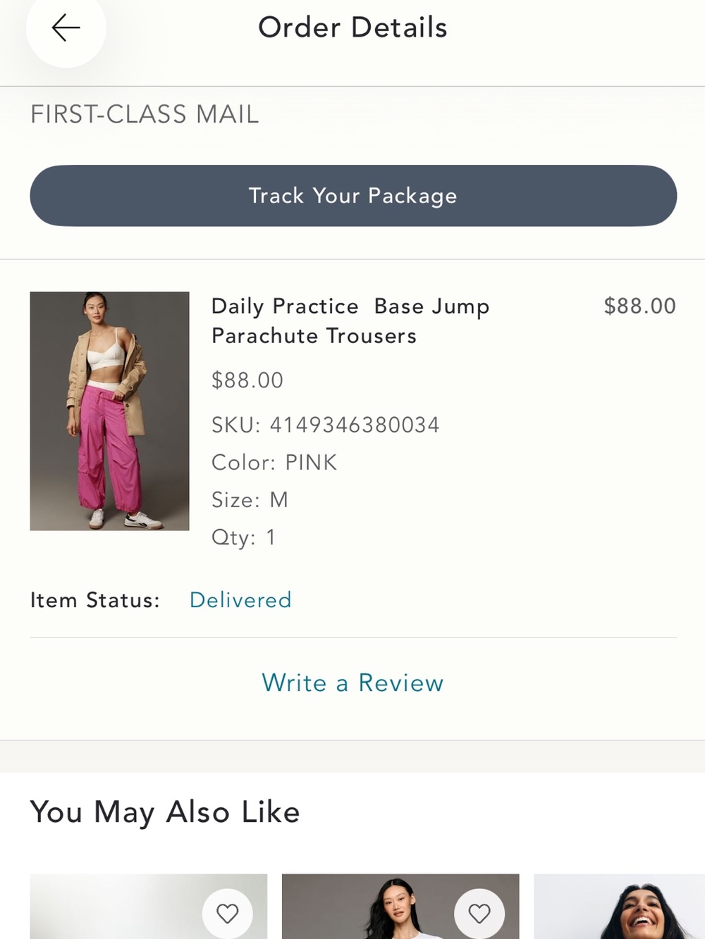 Daily Practice Anthropologie parachute pants with cargo pockets NWT - Picture 9 of 9